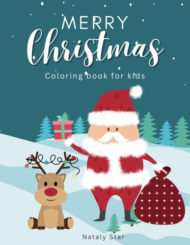 Merry Christmas Coloring Book for Kids