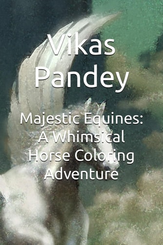Majestic Equines A Whimsical Horse Coloring Adventure