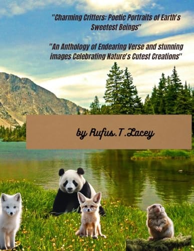 "Charming Critters Poetic Portraits of Earth's Sweetest Beings" "An Anthology of Endearing Verse and AI Imagery Celebrating Nature's Cutest Creations"