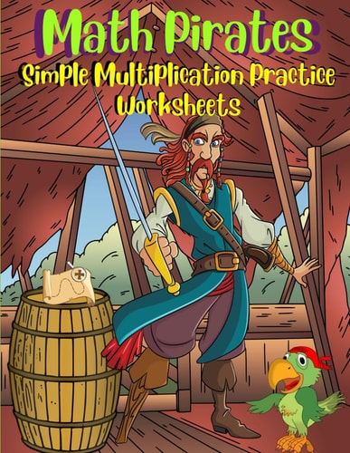 Math Pirates - Multiplication Simple Multiplication Practice Worksheets