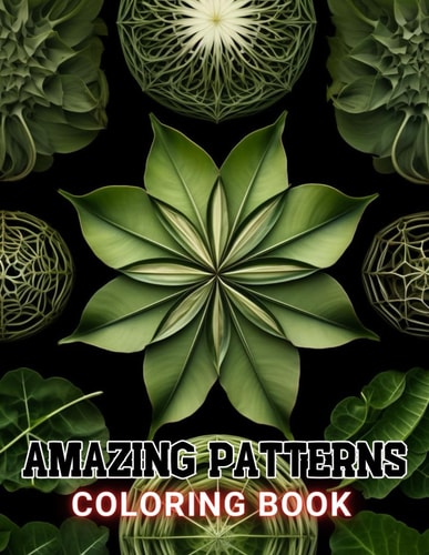 Amazing Patterns Coloring Book 100+ High-Quality and Unique Coloring Pages For All Fans