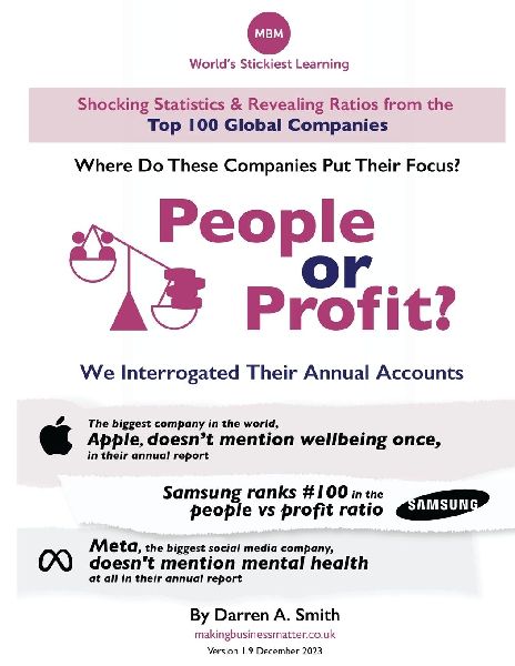 Shocking Statistics & Revealing Ratios From the Top 100 Global Companies: Where Do These Companies Put Their Focus?
