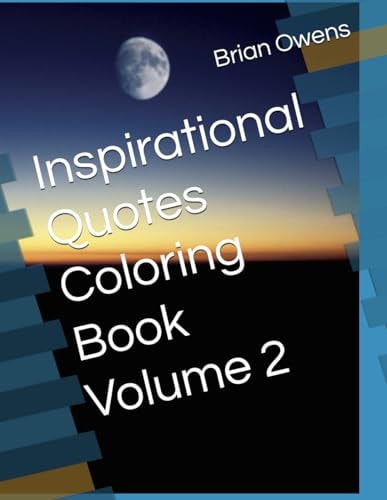 Inspirational Quotes Coloring Book Volume 2