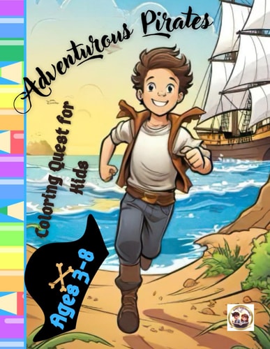 Adventurous Pirates Coloring Quest for Kids