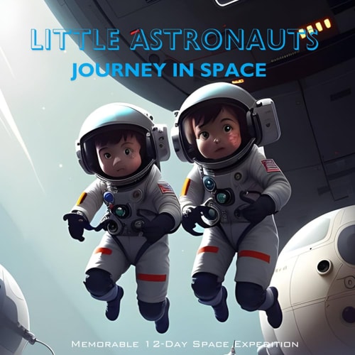 Little Astronauts Journey in Space: Go on a Fun, Exciting, and Memorable 12-Day Space Expedition.(Kids Space Picture Book)