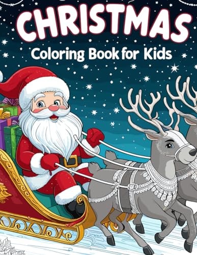 Christmas Coloring Book For Kids