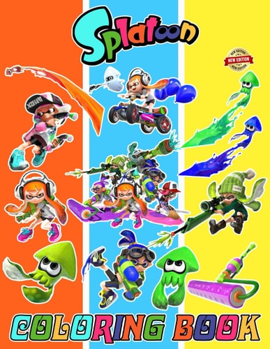 Splaton Coloring Book for Fan Teen Men Women 50+ Great Coloring Pages For Kids, Teens, Adults. Beautiful And Exclusive Illustrations Of Your Favorite Characters To Express Your Creativity And Create Your Masterpieces