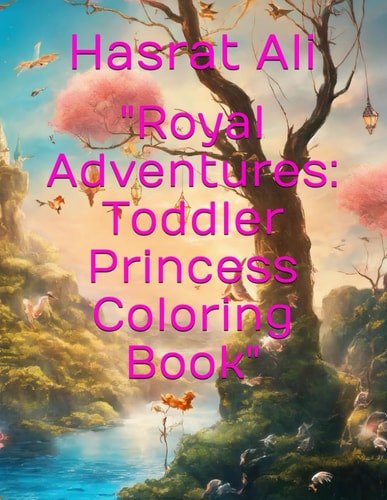 "Royal Adventures Toddler Princess Coloring Book"