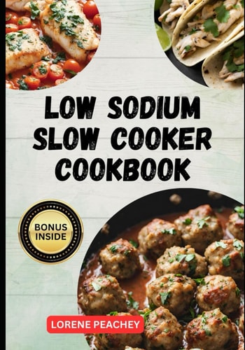 Low Sodium Slow Cooker Cookbook The Ultimate Guide to Delicious Low Fat and Low Cholesterol Crock-pot Recipes to Improve Heart Health and Lower Your Blood Pressure