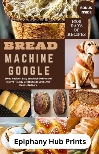Bread Machine Google Bread Recipes: Easy Sandwich Loaves and Festive Holiday Breads Made with Little Hands-On Work