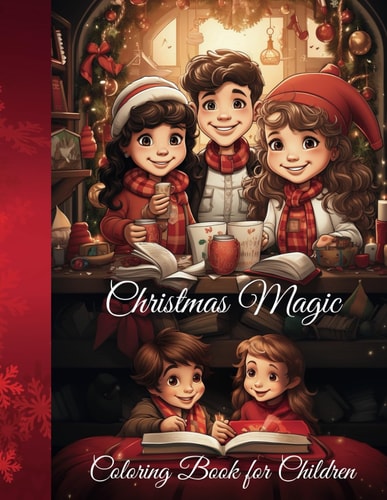 Christmas Magic Coloring Book for Children