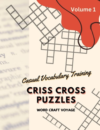 Criss Cross Puzzles Casual Vocabulary Training (Crossword Activity)