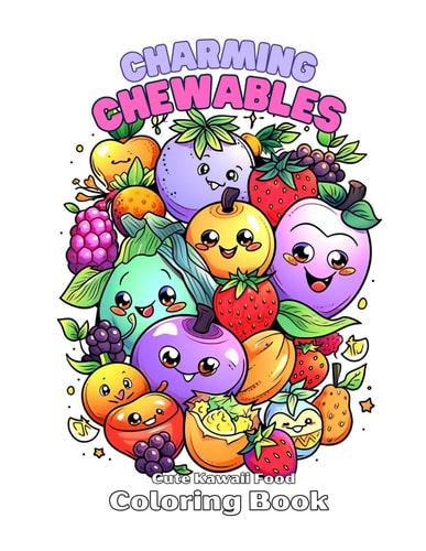 Charming Chewables A Cute Kawaii Food Coloring Extravaganza