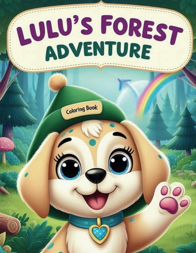 Lulu's Forest Adventure Animal Friends Coloring Book