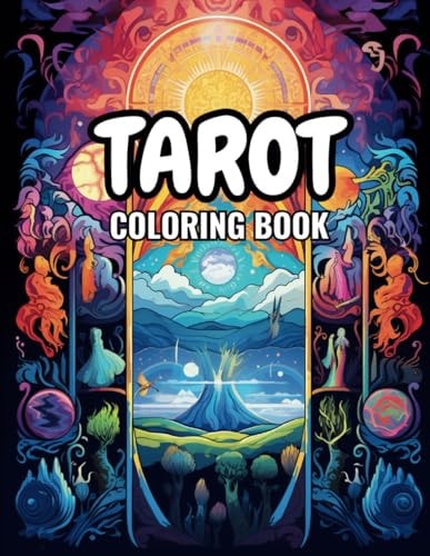 Tarot Coloring Book Major Arcana Tarot Coloring Book + Learning