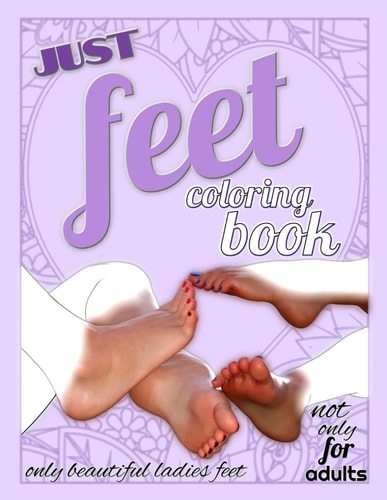 Just Feet Coloring Book
