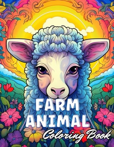 Farm Animal Mandala Coloring Book High Quality +100 Adorable Designs