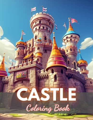 Castle Coloring Book for Adult High Quality +100 Beautiful Designs