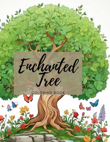 Enchanted Tress Coloring Book