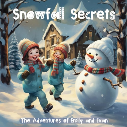 Snowfall Secrets The Adventures of Emily and Evan: A Winter Story Book for Kids About Bravery and Kindness