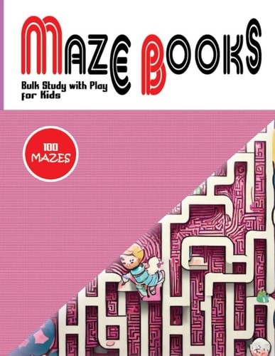 Bulk Study with Play Maze Books for Kids Endless Maze Chances for Young Minds in Bulk