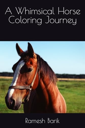 A Whimsical Horse Coloring Journey