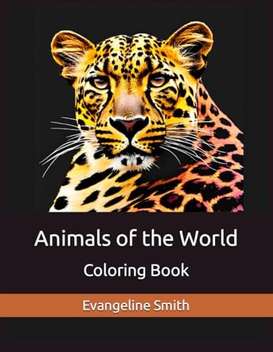 Animals of the World Coloring Book