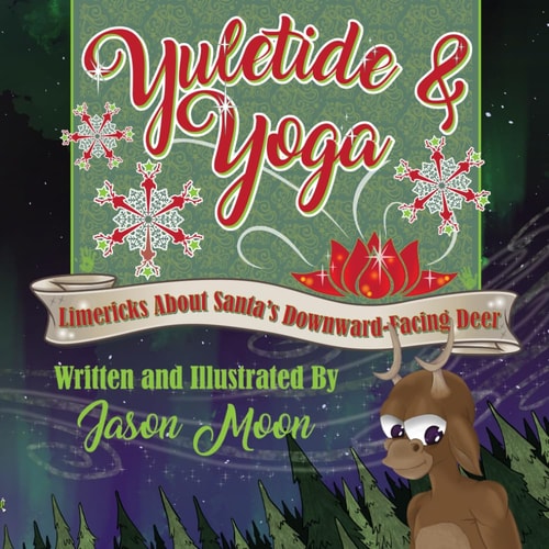 Yuletide & Yoga Limericks About Santa's Downward-Facing Deer
