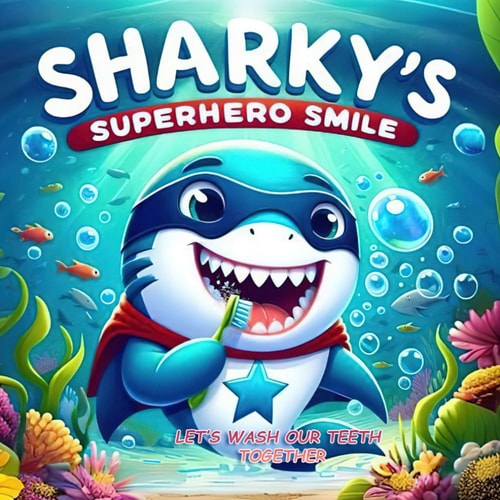 Sharky's Superhero Smile Learn the Fun and the Importance of Teeth Brushing