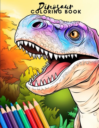 Dinosaur Coloring Book Fun Dinosaur Coloring Book For Kids