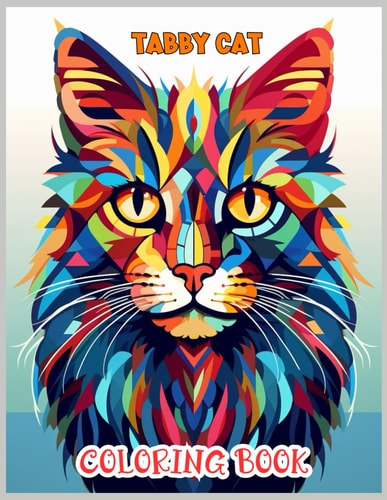 Tabby Cat Mandala Coloring Book Tabby Cat Mandala Whiskers & Patterns Coloring Pages for Relaxation, Calming, and Stress Relief