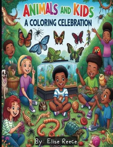 Animals and Kids A Coloring Celebration: City Pets, Kid & Pet Adventures, Urban Fun, Coloring Together, Pet Lovers, Diverse Kids, Animals, Street Pets, Cool Critters, Coloring Joy, Kids & Pets, Animal Friends, Cityscape Colors, Play & Color, Pet Parade