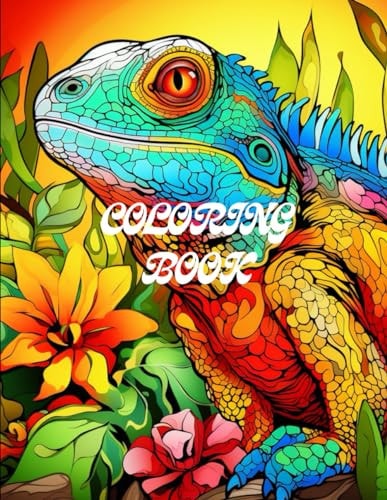 Cool Animal Coloring Book Amazing Detail