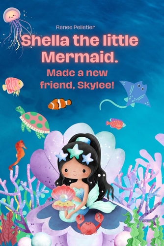 Shella The Little Mermaid Made a New Friend, Skylee