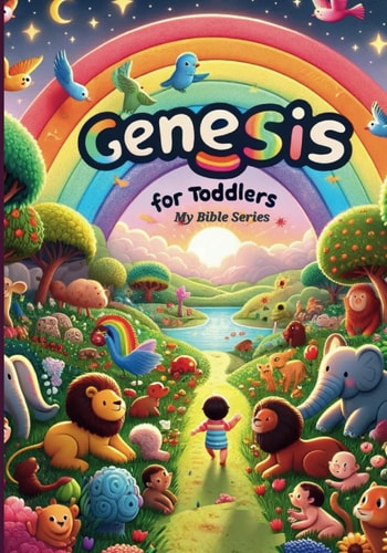 Genesis for Toddlers My Bible Series_ Inspired by Toddler for Toddlers 1-3 and Preschoolers with Bible Verses for Parent's Reference.