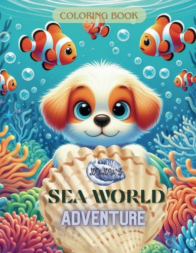 Lulu's Sea World Adventure Animal Friends Coloring Book