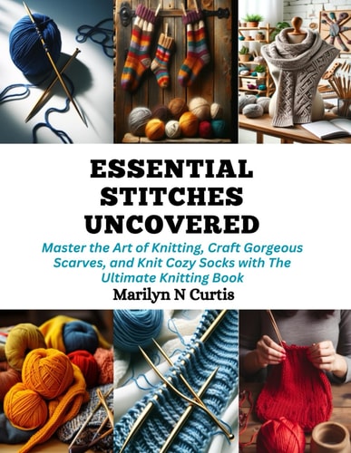 Essential Stitches Uncovered Master the Art of Knitting, Craft Gorgeous Scarves, and Knit Cozy Socks with The Ultimate Knitting Book