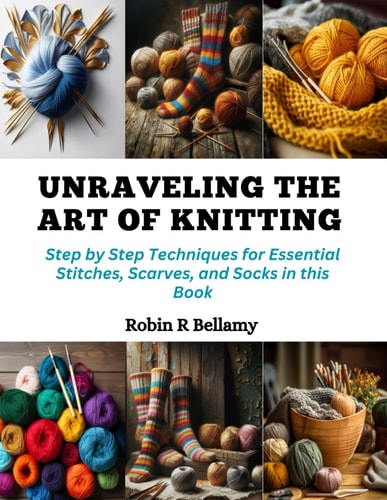 Unraveling the Art of Knitting Step by Step Techniques for Essential Stitches, Scarves, and Socks in this Book