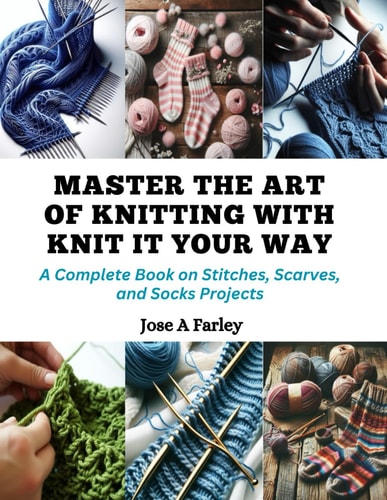 Master the Art of Knitting with Knit It Your Way A Complete Book on Stitches, Scarves, and Socks Projects