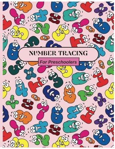 Number Tracing Book For Preschoolers Kids Learning Activity Book for Practice Numbers Writing/coloring & Drawing Activities with Sight Words for Preschool Ages- 3-5