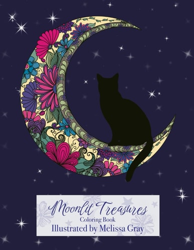 Moonlit Treasures A Magical Woodland Coloring Book