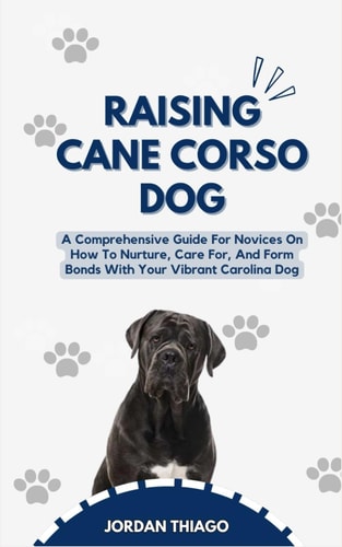 Raising Cane Corso Dog A Comprehensive Guide For Novices On How To Nurture, Care For, And Form Bonds With Your Vibrant Cane Corso Dog