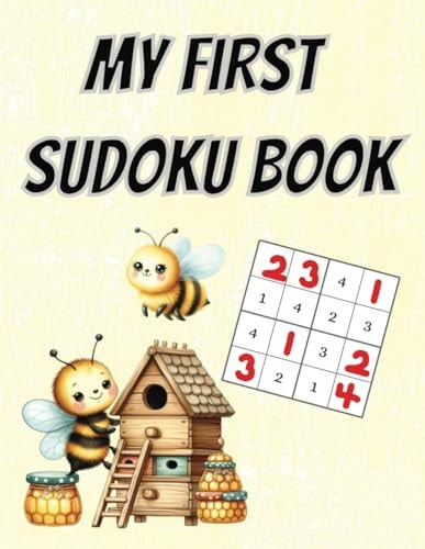 My First Sudoku Book Amazing Kids Beginner Sudoku Puzzle Book