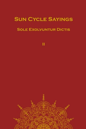 Sun Cycle Sayings Sole Exolvuntur Dictis