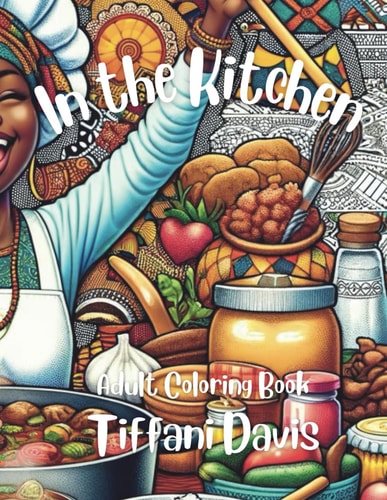 In the Kitchen Adult Coloring Book