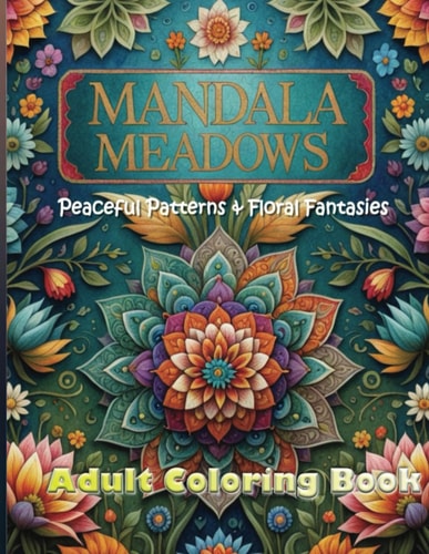 Mandala Meadows Peaceful Patterns & Floral Fantasies