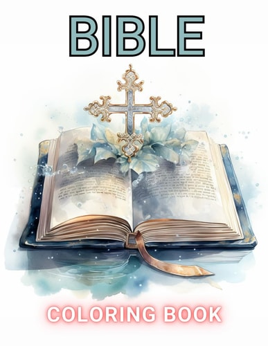 Bible Coloring Book for Adults 100+ Unique and Beautiful Designs for All Fans