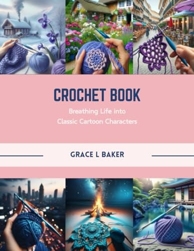 Crochet Book Breathing Life Into Classic Cartoon Characters