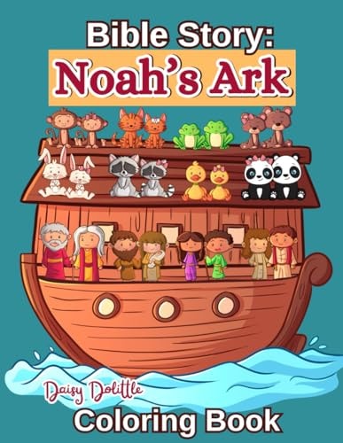 Bible Story Noah's Ark: Coloring Book for Children