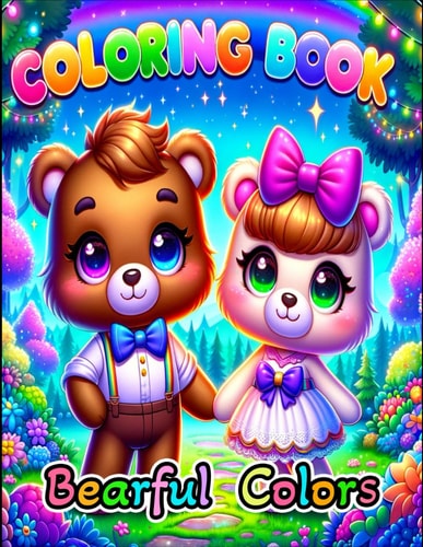 Bearful Colors Coloring Book